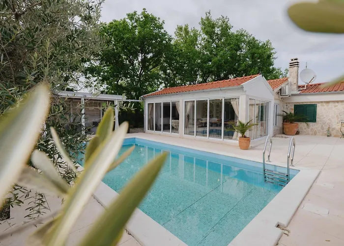 Fairy Of Velebit - Countryside House With Heated Pool & Organic Garden Near Zadar